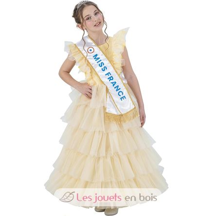 Abito d'oro di Miss Francia 116 cm CHAKS-C4722116 Chaks 1