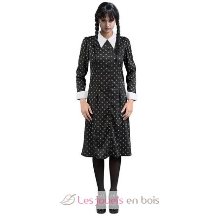 Vestito nero Wednesday The Addams Family 164 cm C4628164 Chaks 1