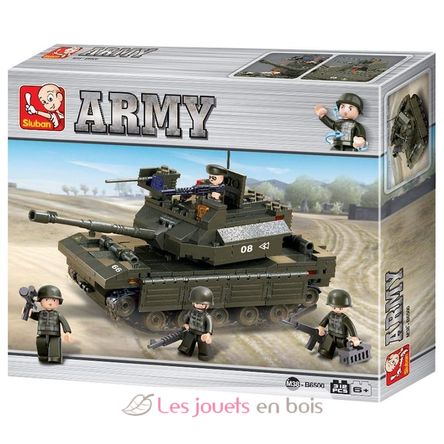 Army - Carro armato militare 312 pezzi SL-M38-B6500 Sluban 2