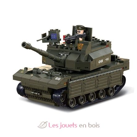 Army - Carro armato militare 312 pezzi SL-M38-B6500 Sluban 3