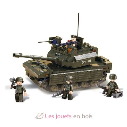 Army - Carro armato militare 312 pezzi SL-M38-B6500 Sluban 1