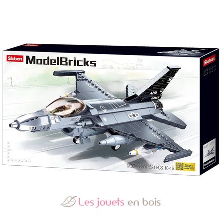 Model Bricks - Aereo da caccia Falcon SL-M38-B0891 Sluban 1