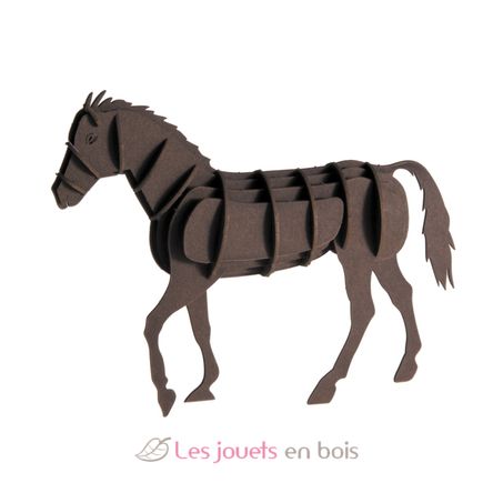 Modello 3D in carta cavallo FRI-11616 Fridolin 1