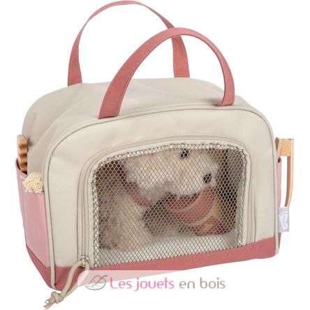 Cane con borsa e set per la cura rosa LE12838 Small Foot company 4