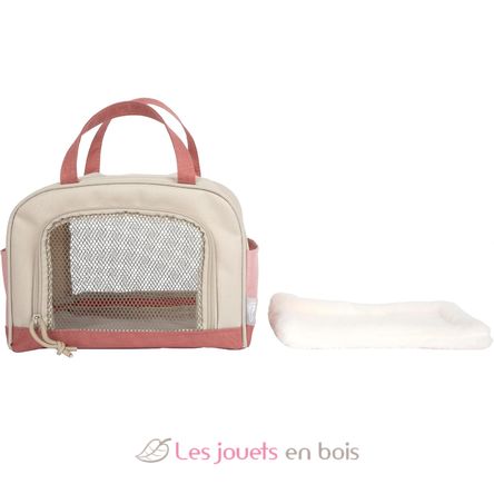 Cane con borsa e set per la cura rosa LE12838 Small Foot company 9