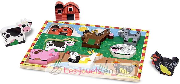 Puzzle a pezzi fermi MD-13723 Melissa & Doug 4