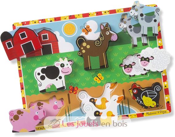 Puzzle a pezzi fermi MD-13723 Melissa & Doug 1