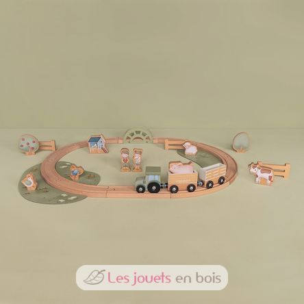 Set ferroviario in legno Safari Friends LD7451 Little Dutch 7