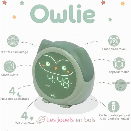 Sveglia educativa Owlie Cloudb-1300-SO Cloud b 4