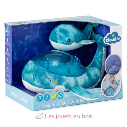 Tranquil Whale Family blu CloudB-7901-WB Cloud b 8