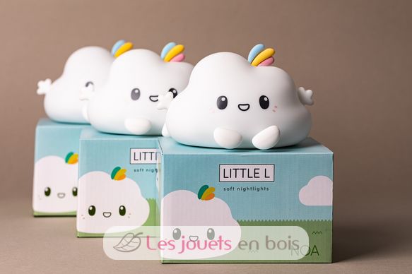 Luce notturna Noa la nuvola bianca L-CLOWHITER Little L 9