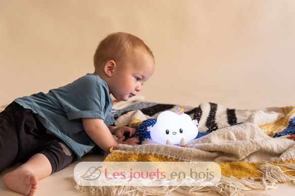Luce notturna Noa la nuvola bianca L-CLOWHITER Little L 7