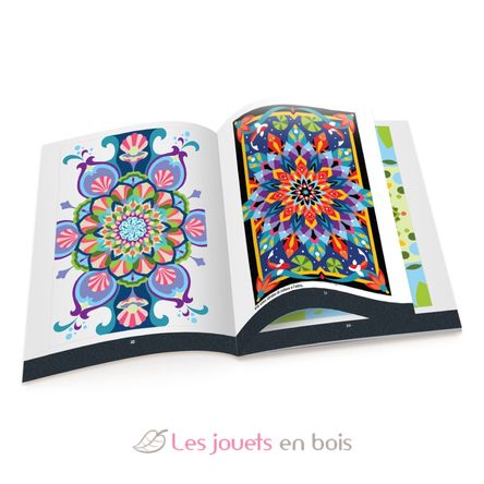 Disegni misteriosi da colorare Mandala BUK-CM301 Buki France 6
