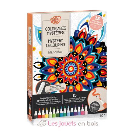 Disegni misteriosi da colorare Mandala BUK-CM301 Buki France 1