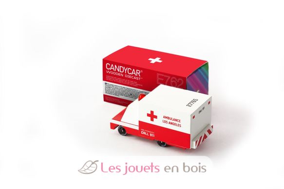 Furgone ambulanza CNDE762 Candylab Toys 2