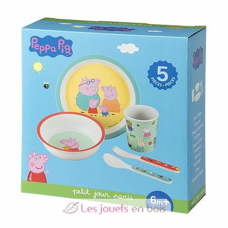 Cofanetto di 5 pezzi di Peppa Pig PJ-PI701K Petit Jour 2