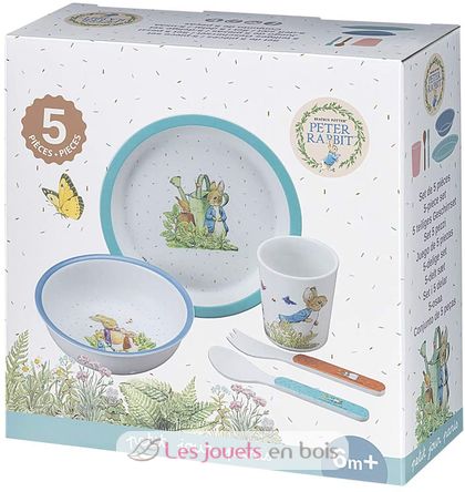 Set di 5 pezzi in scatola Pietra di coniglio blu PJ-BP701BP Petit Jour 2