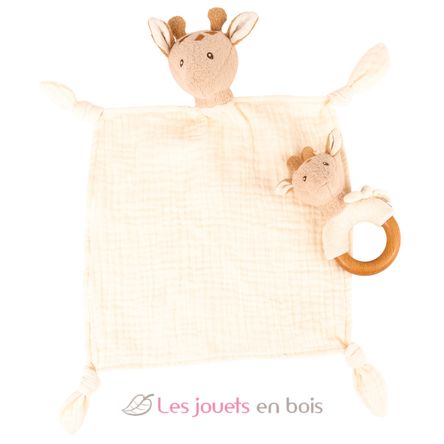 Set regalo con doudou e sonaglio Giraffa EG120819 Egmont Toys 1