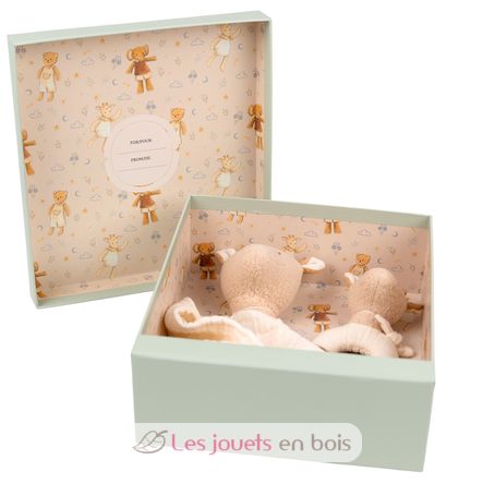 Set regalo con doudou e sonaglio Giraffa EG120819 Egmont Toys 2