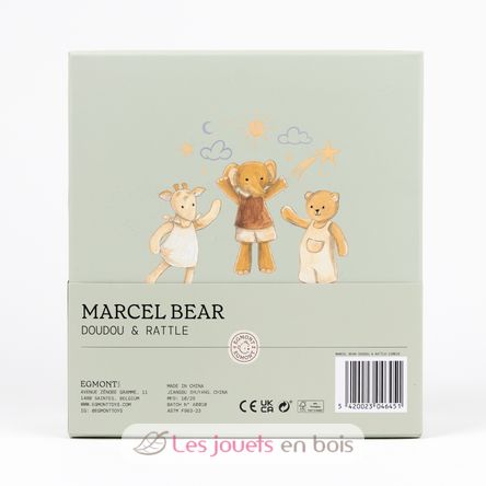 Set regalo con doudou e sonaglio Orsetto EG120818 Egmont Toys 8