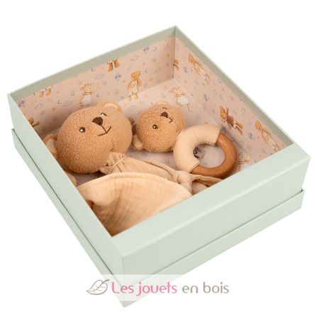 Set regalo con doudou e sonaglio Orsetto EG120818 Egmont Toys 4