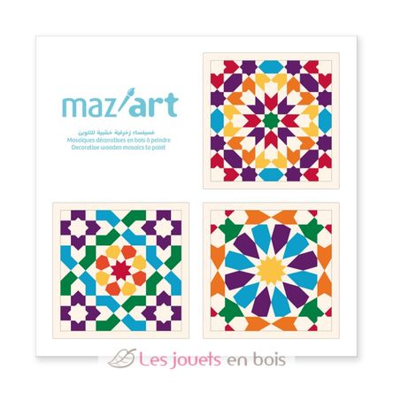 Set di 3 mosaici da dipingere MAZ16090 Mazafran 3