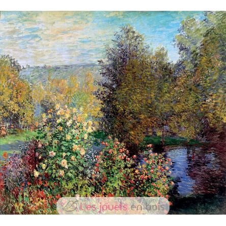 Un angolo del giardino Montgeron di Monet A1367-80 Puzzle Michèle Wilson 4