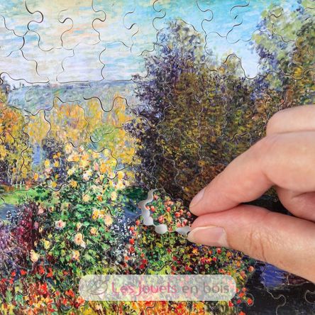 Un angolo del giardino Montgeron di Monet A1367-80 Puzzle Michèle Wilson 3