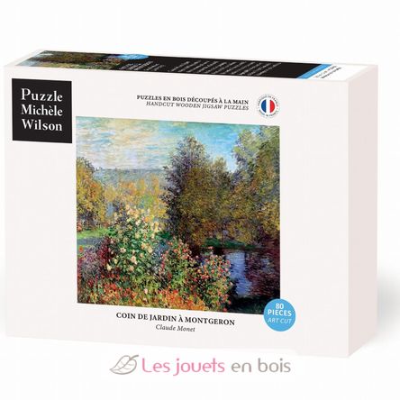 Un angolo del giardino Montgeron di Monet A1367-80 Puzzle Michèle Wilson 1