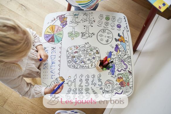 Coloritable L'Atelier degli artisti DB-COL7 Les Drôles de Bouilles 3