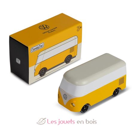 Van VW T1 Sunbeam giallo C-CND-VW409 Candylab Toys 2