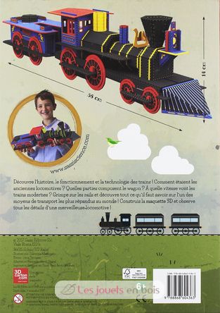 Costruire la locomotiva in 3D SJ-4363 Sassi Junior 7