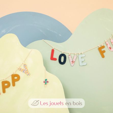 Cordoncino per le lettere dell'alfabeto LL83647 Lilliputiens 6