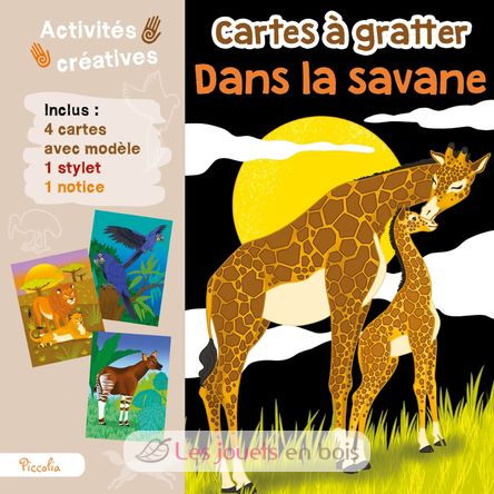 Scratch Art nella savana PI-8063 Piccolia 1