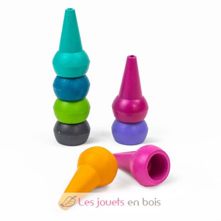 Pastelli impilabili colori vivaci TT7-0162 Tiger Tribe 3