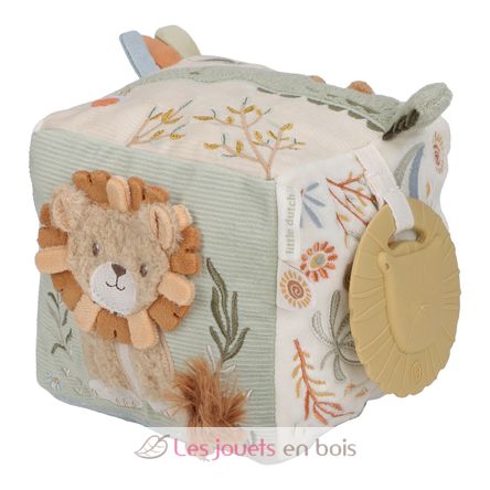Cubo attività morbido Safari Friends LD8309 Little Dutch 3