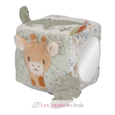 Cubo attività morbido Safari Friends LD8309 Little Dutch 1