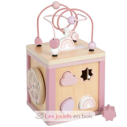 Cubo motricità rosa LE12803 Small Foot company 1