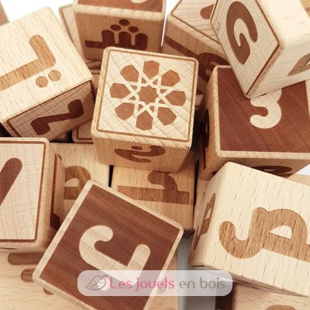 Cubi dell'alfabeto arabo-francese MAZ16030 Mazafran 7