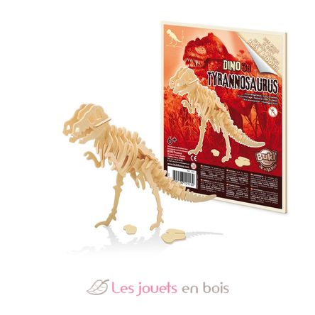 6 dinosauri in legno da assemblare BUK-D6B Buki France 4