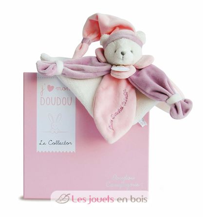 Orsetto rosa da collezione Peluche DC2920 Doudou et Compagnie 1