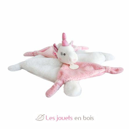 Peluche Lucie l'unicorno rosa DC3277 Doudou et Compagnie 3