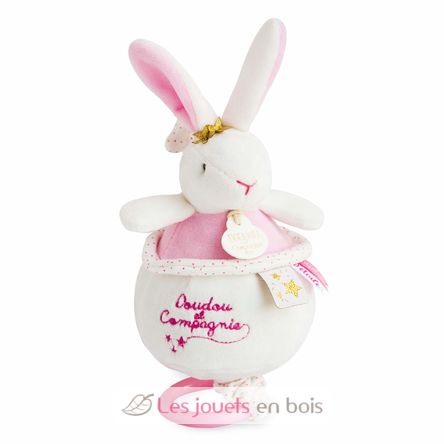 Carillon Lapin Fleurs DC3519 Doudou et Compagnie 1