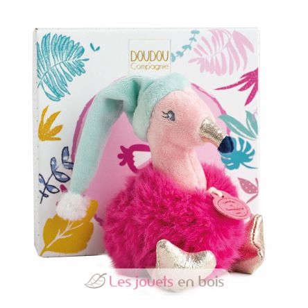 Peluche fenicottero rosa - Les Minizoo DC3525 Doudou et Compagnie 1