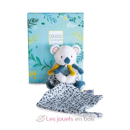 Yoca il koala in peluche con coperta DC3667 Doudou et Compagnie 1