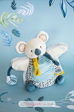 Balles sensorielles hochet Yoca Koala Doudou et Compagnie - Bambinou