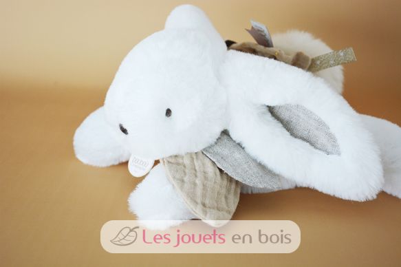 Happy Wild Lapin Pompon Naturel DC3738 Doudou et Compagnie 3