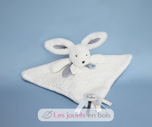 Felice Doudou Lucido Pompon Blanc DC3742 Doudou et Compagnie 3