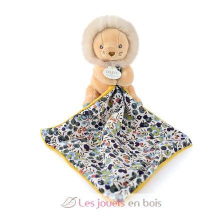 Peluche leone con panno di coccole DC4018 Doudou et Compagnie 2