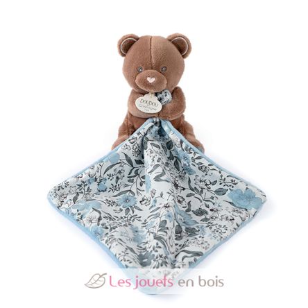 Peluche orso bruno con panno di coccole DC4019 Doudou et Compagnie 2